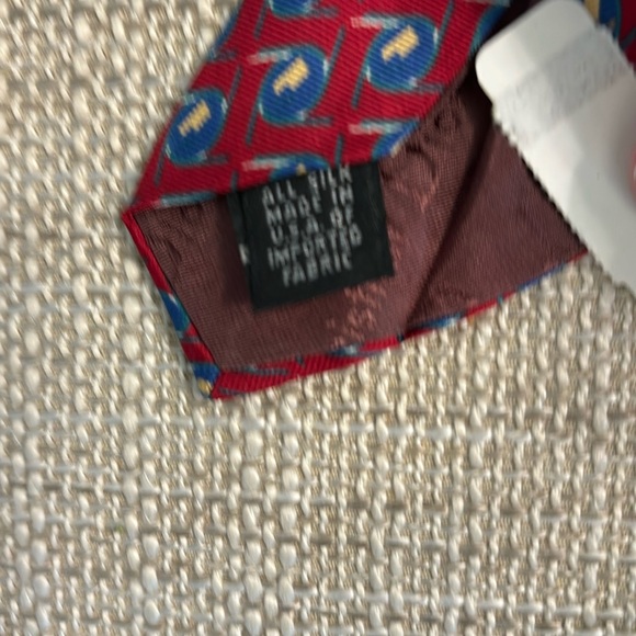 Vintage Christian Dior Monsieur Tie Silk USA New Old Stock W/Tags - Picture 5 of 9